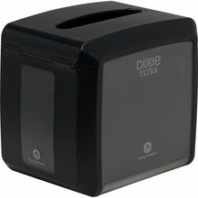 Load image into Gallery viewer, Dixie Ultra Tabletop Napkin Dispenser 7.6" x 6.1" x 7.2" Black 54527A