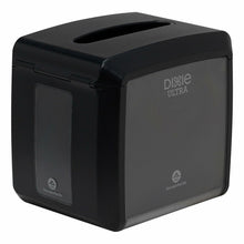 Load image into Gallery viewer, Dixie Ultra Tabletop Napkin Dispenser 7.6" x 6.1" x 7.2" Black 54527A