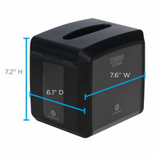 Load image into Gallery viewer, Dixie Ultra Tabletop Napkin Dispenser 7.6" x 6.1" x 7.2" Black 54527A