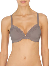 Load image into Gallery viewer, Natori's Women Refined Contour Underwire Bra (Gunmetal, 34D)