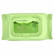 Load image into Gallery viewer, Nature Republic Jeju Sparkling Cleansing Tissue, 50 Sheets