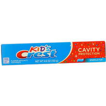 Load image into Gallery viewer, Crest Kids Cavity Protection Toothpaste, Sparkle Fun Flavor, 4.6 oz