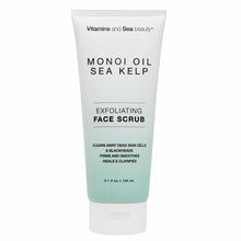 Load image into Gallery viewer, VITAMINS AND SEA BEAUTY Exfoliating Face Scrub  Monoi Oil and Sea Kelp  All Skin Type Antioxidant - 5.1 Fl Oz