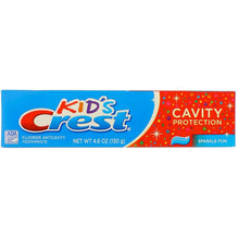 Load image into Gallery viewer, Crest Kids Cavity Protection Toothpaste, Sparkle Fun Flavor, 4.6 oz