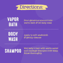 Load image into Gallery viewer, Oilogic 3 in 1 Slumber &amp; Sleep Baby Safe Essential Oil Vapor Bath &amp; Shampoo, 9 fl oz