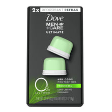 Load image into Gallery viewer, Men+care Ultimate 0% Aluminum Fresh Feel 48 Hour Deodorant Refill Kit