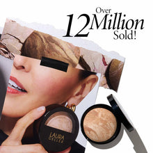 Load image into Gallery viewer, LAURA GELLER NEW YORK Award-Winning Baked Balance-n-Brighten Color Correcting Powder Foundation - Golden Medium - Buildable Light to Medium Coverage - Demi-Matte Natural Finish