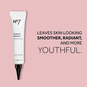 No7 Instant Illusion Wrinkle Filler for Smoother and More Youthful Skin, 1 fl oz