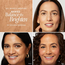 Load image into Gallery viewer, LAURA GELLER NEW YORK Award-Winning Baked Balance-n-Brighten Color Correcting Powder Foundation - Golden Medium - Buildable Light to Medium Coverage - Demi-Matte Natural Finish