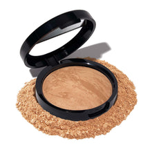 Load image into Gallery viewer, LAURA GELLER NEW YORK Award-Winning Baked Balance-n-Brighten Color Correcting Powder Foundation - Golden Medium - Buildable Light to Medium Coverage - Demi-Matte Natural Finish
