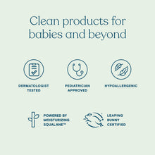 Load image into Gallery viewer, Pipette Baby Sunscreen, SPF 50 Mineral Sunscreen with Zinc Oxide &amp; Squalane, Sensitive Skin, 4fl oz