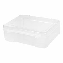 Load image into Gallery viewer, IRIS USA Fits 12" x 12" Paper Thick Portable Plastic Scrapbook Project Case with Built-in Handle