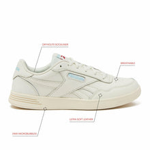 Load image into Gallery viewer, Reebok Women's Court Advance Sneakers, Chalk/Blue Pearl/Vector Red, 9