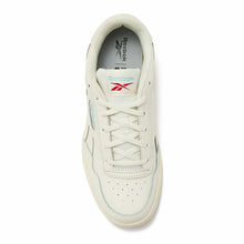 Load image into Gallery viewer, Reebok Women's Court Advance Sneakers, Chalk/Blue Pearl/Vector Red, 9