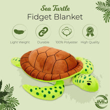 Load image into Gallery viewer, Sea Turtle Dementia Products for Elderly – Calming and Comforting Sensory Fidget Toy for Adults with Dementia, Individuals with ASD, Autism
