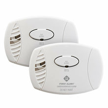 Load image into Gallery viewer, First Alert CO400CN2 Carbon Monoxide Alarm, Battery Powered, 2-Pack