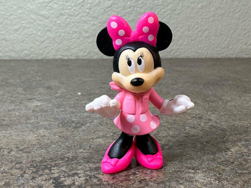 Disney Junior Minnie Mouse Mini Figure Just Play Collection Cake Topper - 2.5