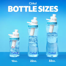 Load image into Gallery viewer, Cirkul 32oz Plastic Starter Kit with Navy Blue Lid, 2 Flavor Cartridges (Blueberry Grape &amp; Kiwi Berry)