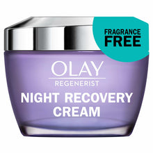 Load image into Gallery viewer, Olay Skin Care Regenerist Night Recovery Anti-Aging Cream Facial Moisturizer Fragrance Free 1.7 fl oz