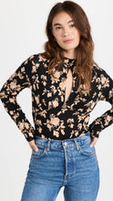 Load image into Gallery viewer, Free People Women's Dinner Party Top, Black Combo, S