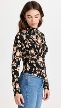 Load image into Gallery viewer, Free People Women's Dinner Party Top, Black Combo, S