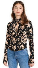Load image into Gallery viewer, Free People Women's Dinner Party Top, Black Combo, S