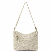 Load image into Gallery viewer, The Sak Lumi Convertible Crossbody Purse - Hand Crochet Women&#39;s Handbag for Everyday &amp; Travel, 3-in-1 Small Crossbody Bag With Zipper Closure &amp; Pockets - Natural Strawberries
