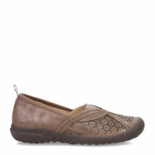 Load image into Gallery viewer, JBU by Jambu Women's Florida Loafer Flat, Mocha Shimmer, 6.5