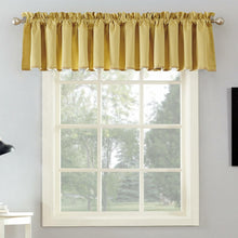 Load image into Gallery viewer, Sun Zero Rod Pocket Room Darkening Valance, 54.0" X 18.0"
