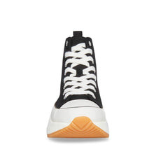 Load image into Gallery viewer, Madden Girl Women's Winnona Sneaker, Black Fabric, 10