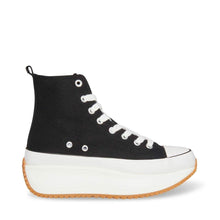 Load image into Gallery viewer, Madden Girl Women's Winnona Sneaker, Black Fabric, 10