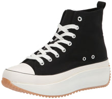 Load image into Gallery viewer, Madden Girl Women's Winnona Sneaker, Black Fabric, 10