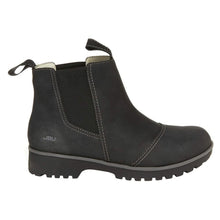 Load image into Gallery viewer, JBU by Jambu Women's Eagle-Water Resistant Chelsea Boot, Black/Fur, 6.5