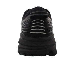 Hoka One One Womens Bondi 7 Textile Synthetic Black Trainers 11 US