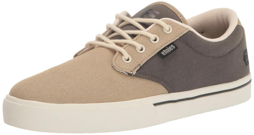 Etnies Men's Jameson 2 Eco Skate Shoe, Tan/Green, 7.5