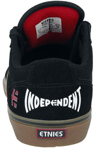 Etnies Men's Barge LS Low Top Skate Shoe, Black, 8.5