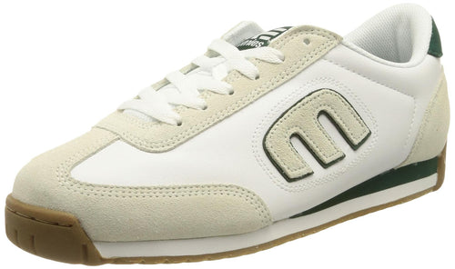 Etnies Men's Lo-Cut II LS Sneaker Skate Shoe, White/Green/Gum, 8.5
