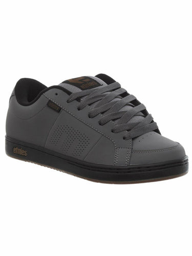 Etnies Mens Kingpin Skate Shoe, Grey/Black/Gold, 9 Medium US