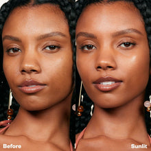 Load image into Gallery viewer, Kosas DreamBeam Water Resistant Sunscreen SPF 40 - Smooth Liquid Sun Protection for Face Lightweight Makeup Base w/Hyaluronic Acid, Ceramides &amp; Peptides - Golden Glow, Sunlit, 40 ml