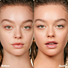 Load image into Gallery viewer, Kosas DreamBeam Water Resistant Sunscreen SPF 40 - Smooth Liquid Sun Protection for Face Lightweight Makeup Base w/Hyaluronic Acid, Ceramides &amp; Peptides - Golden Glow, Sunlit, 40 ml