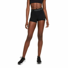 Load image into Gallery viewer, Nike Women&#39;s Pro 3&quot; Shorts, Black/Iron Grey