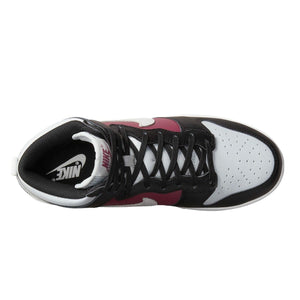 Nike Womens Dunk High Black White Maroon DD1869-005, 7, Multi