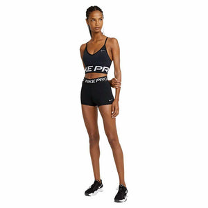Nike Women's Pro 365 3in Shorts, Black/White, X-Large