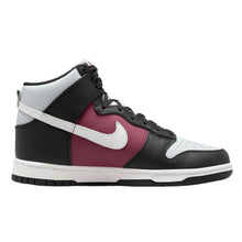 Load image into Gallery viewer, Nike Womens Dunk High Black White Maroon DD1869-005, 7, Multi