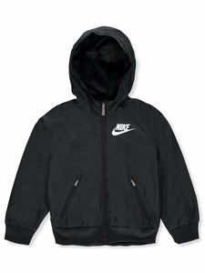 Nike NSW Windrunner (Big Kids) Black 7 (Big Kid)