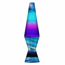 Load image into Gallery viewer, Lamp 2160 LVA2160 Colormax Northern Lights, 14.5-inches, Glitter with Clear Liquid and Decal Base