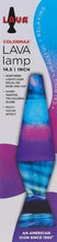 Load image into Gallery viewer, Lamp 2160 LVA2160 Colormax Northern Lights, 14.5-inches, Glitter with Clear Liquid and Decal Base