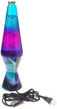 Load image into Gallery viewer, Lamp 2160 LVA2160 Colormax Northern Lights, 14.5-inches, Glitter with Clear Liquid and Decal Base