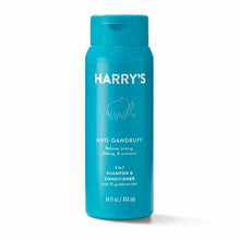 Load image into Gallery viewer, Harry s Men s Anti-Dandruff 2-in-1 Shampoo and Conditioner  14 fl oz pack2