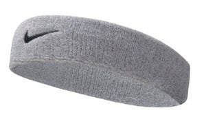 Nike Swoosh Headband One Size Grey